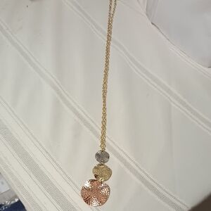 Ericka Lyons Mixed Metal Pendant Necklace